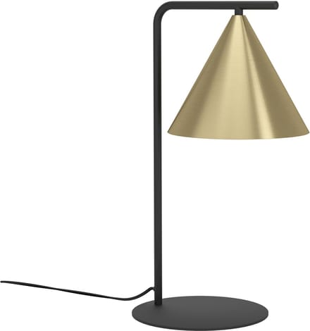 EGLO Narices Tafellamp - E27 - 50 cm - Zwart|Goud