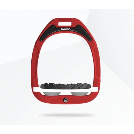 Ultra Grip Verstelbare stijgbeugels Bordeaux/Grijs/Zwart Flex-On Green Composite