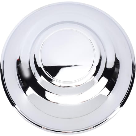 Cache Central de Roue Chrome 04895432AA Plastiques Robustes Cache Moyeu Central de Roue Remplacement white