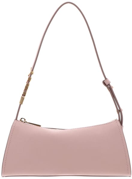 DKNY Leren schoudertas Avril TZ Shoulder Bag Pale Blsh oud roze