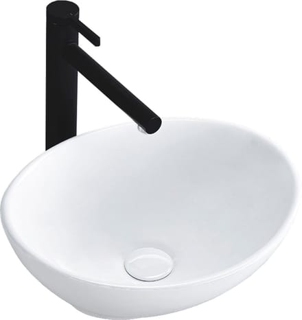Rea Sofia Mini White Opzetwastafel Wit 35x27 cm