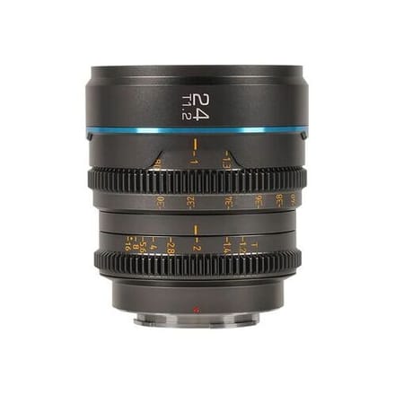 Sirui Night Walker 24mm T1.2 S35 Cine-objectief  Micro Vier Derde Metaal grijs