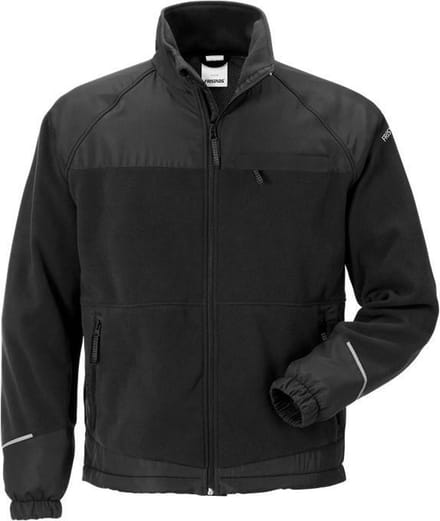 Fristads Winddicht Fleecejack 4411 Fle - Donker marineblauw - L