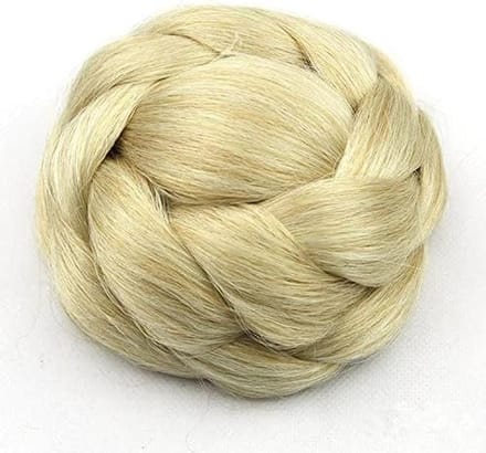 Gevlochten Haarknot Chignon Haarstuk Accessoire Scrunchie Grote Maat