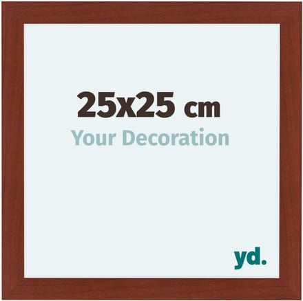 Your Decoration - Fotolijst 25x25 cm - MDF - Kersen - Como