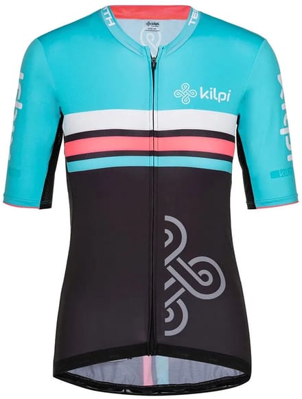 Kilpi Corridor Korte Mouw Wielertrui Blauw 42 Vrouw