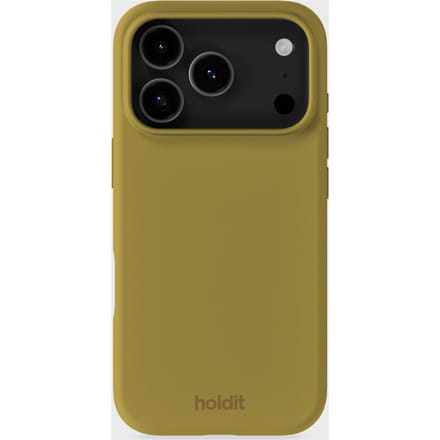 Phone Case Silicone Warm Olive iPhone 17 Pro Max