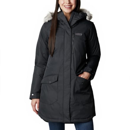Columbia Suttle Mountain™ Long Insulated Jacket Dames Outdoorjas - Black