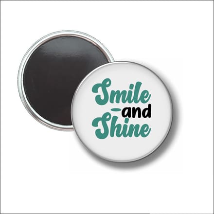 Button Met Magneet 58 MM - Smile And Shine - NIET VOOR KLEDING