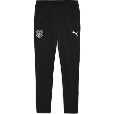Manchester city fc mcfc training pants w/ poc in de kleur zwart.