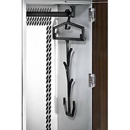 C+P kledinghanger met multifunctionele haken, voor lockers