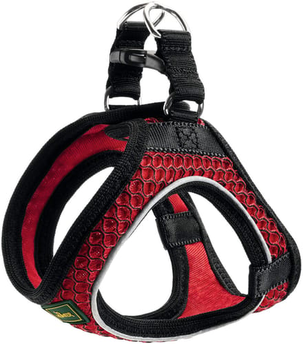 Hondentuigje Hunter Hilo-Comfort Rood Maat M (55-60 cm)