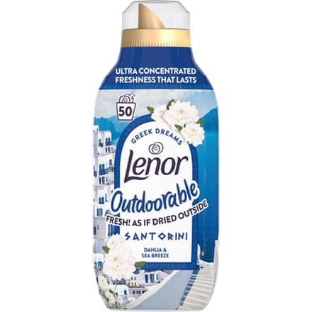 Lenor Outdoorable Santorini Dahlia & Sea Breeze Wasverzachter – 700 ml