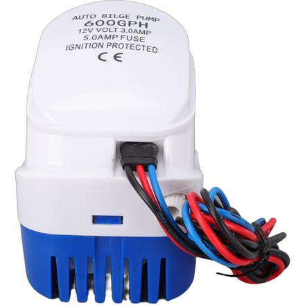600GPH Automatische Dompelpomp Boot Lenspomp met Vlotterschakelaar 3/4 Inch Uitlaat