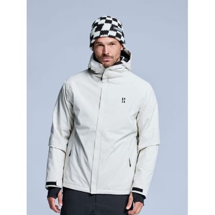 POEDERBAAS - arctic 2l insulated jacket men - Ski jack heren - Donkergrijs
