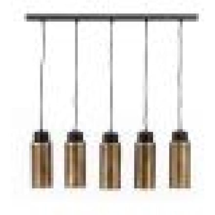 Furnilux Mir Hanglamp - 5 lampen - Goud metaal