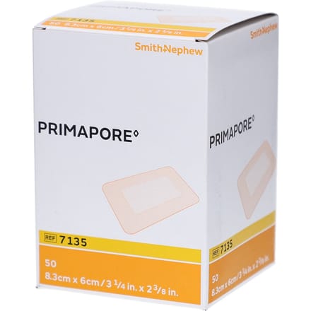 Primapore nr. 7135 8.3cm x 6cm 50 Pleister