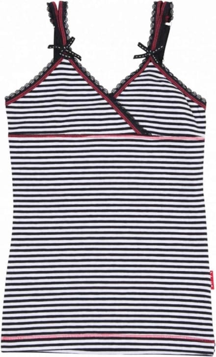 Claesen's Meisjes Onderhemd - Blauw - Maat 104/110