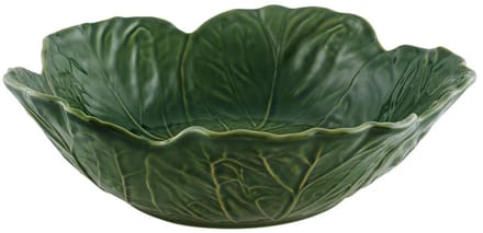 Bordallo Hotelware Portugees Design slaschaal 28 cm cabbage groen