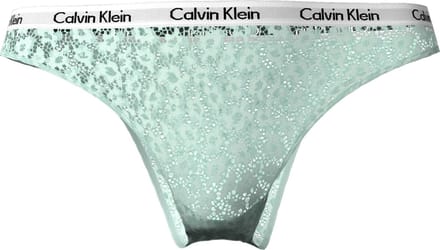 Calvin Klein Seriële - Groene Kant Damesonderbroek - Maat S