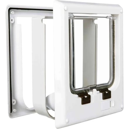 Trixie - 4-weg Huisdierluik - Elektromagnetisch - Selectieve toegang - 21X24 cm