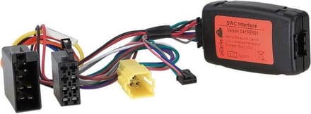 Stuurwiel bediening geschikt voor Renault Clio / Kangoo / Trafic Mini ISO - JVC