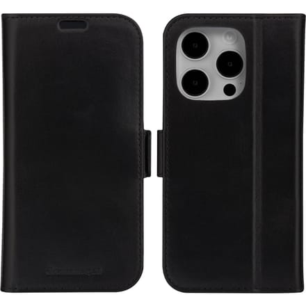 dbramante1928 Copenhagen Bookcase voor de Apple iPhone 15 Pro Max - Zwart