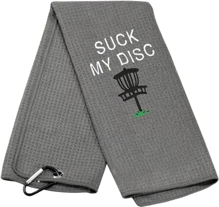 Nivard Golf Handdoek - Golfhanddoek - Golf Accessoires - Towel - Comfortabel - Grijs