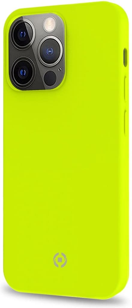 Celly - Cromo Back Cover iPhone 13 Pro Max - Kunststof - Geel -