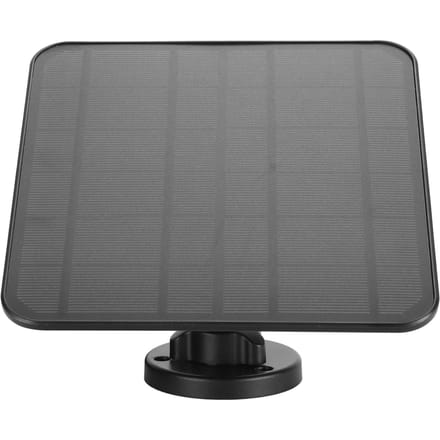 12W Zonnepaneel voor Deurbel IP66 Waterdicht 360 Graden Verstelbare Beugel Camera Zonnepaneel gray