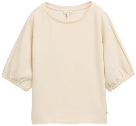 Tom Tailor - Sweater - Maat XS - Vrouwen - Creme - polyester