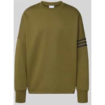 Oversized sweatshirt met ribboorden