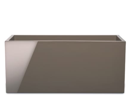 Elezza Relax Luce Plantenbak L40 x B18 x H18 cm - Antraciet