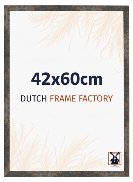 Fotolijst 42x60 cm - MDF - Geoxideerd Metaal - Benno