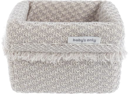 Baby's Only Commodemandje Happiness - Urban Taupe/Ecru - 18x18x18 cm