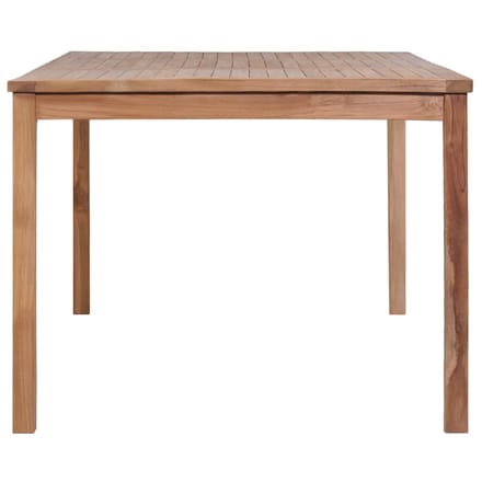 vidaXL - Tuintafel - 200x100x77 - cm - massief - teakhout
