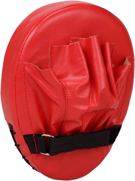 Karate Pads - Vechtsport Doel - Training - Verbeterd Gripcomfort - 24.5 x 19.5 x 5.5 cm - Rood