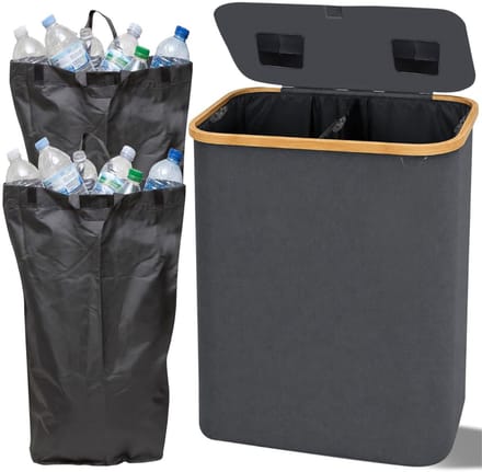 Statiegeld Container - Container - Vuilnisbak -Zwart