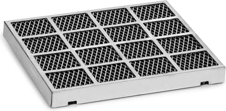 Klarstein Mariana Actiefkoolfilter, Afzuigkap Filter, Accessoire Vervanging 20 x 2 x 17 cm (BxHxD), Afzuigkap, Koolstoffilter