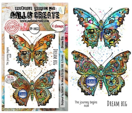 Aall & Create clearstamp A6 - Dream big