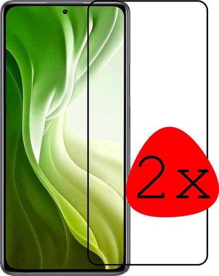 Screenprotector - 2 Stuks Geschikt voor Xiaomi 11T Pro - Extra Sterk - Beschermglas - Gehard Glas - Tempered Glass - Screen Protector
