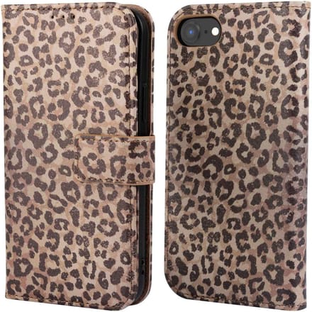 imoshion Hoesje - Geschikt voor Apple iPhone 17e / 16e - Design Bookcase smartphone - Leopard Mood