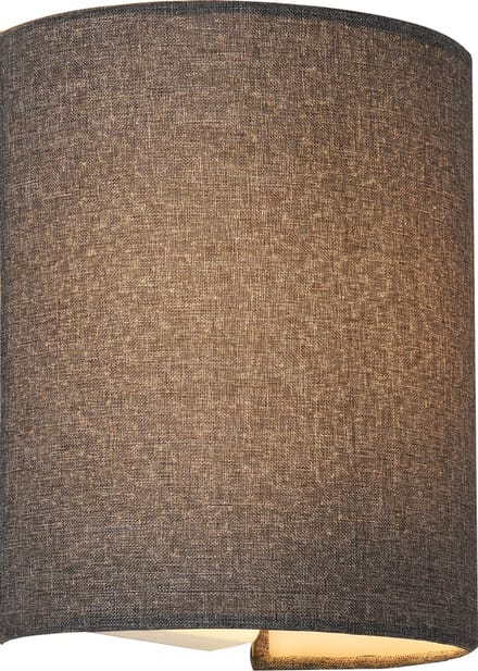 Wandlamp set van 3 Brüssel 20x17,5x13 cm grijs