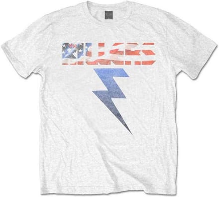 The Killers - Bolt Heren T-shirt - M - Wit