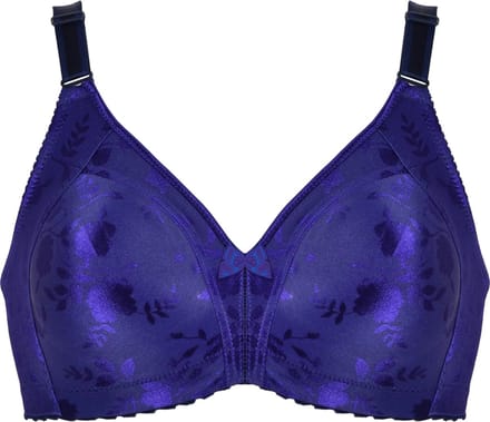 Naturana - Minimizer bh met bloemenpatroon - Galaxy Violet - 5363 - 75E