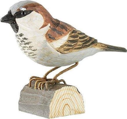Wildlife Garden - DecoBird - Huismus uit hout - levensgroot