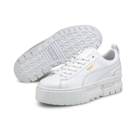 Puma mayze classic wns | white lage sneakers dames