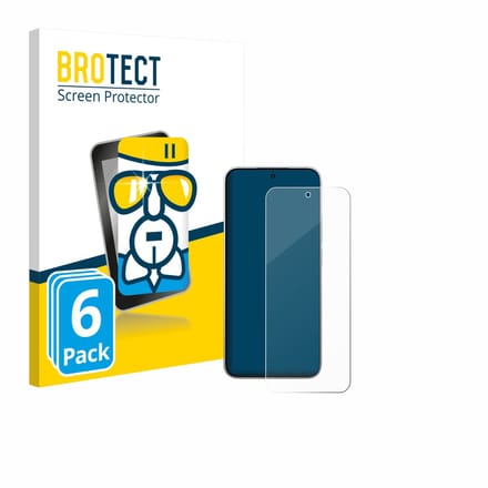 Screenprotector 6 Stuks voor Xiaomi 15T Beschermglas transparant