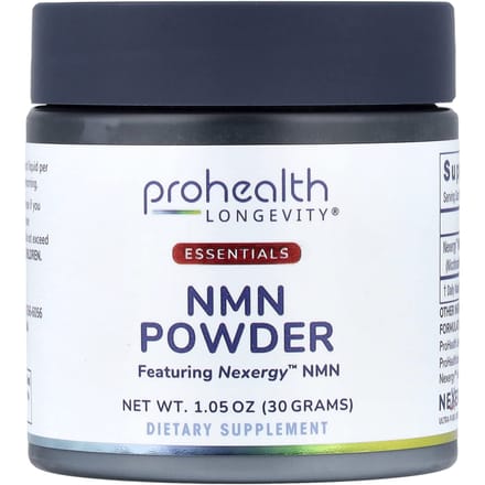 ProHealth Essentiels Longévité, Poudre NMN, 30g (1,05 oz)