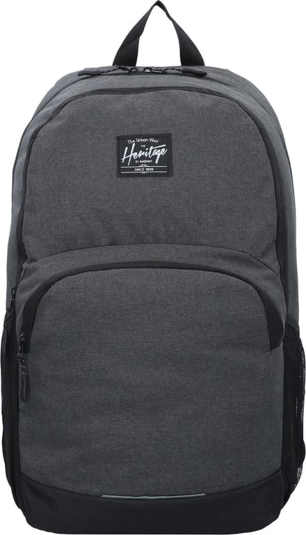 NOWI Dagrugzak 47 cm Laptop compartiment - 38cm (15 duim) - sz-grau